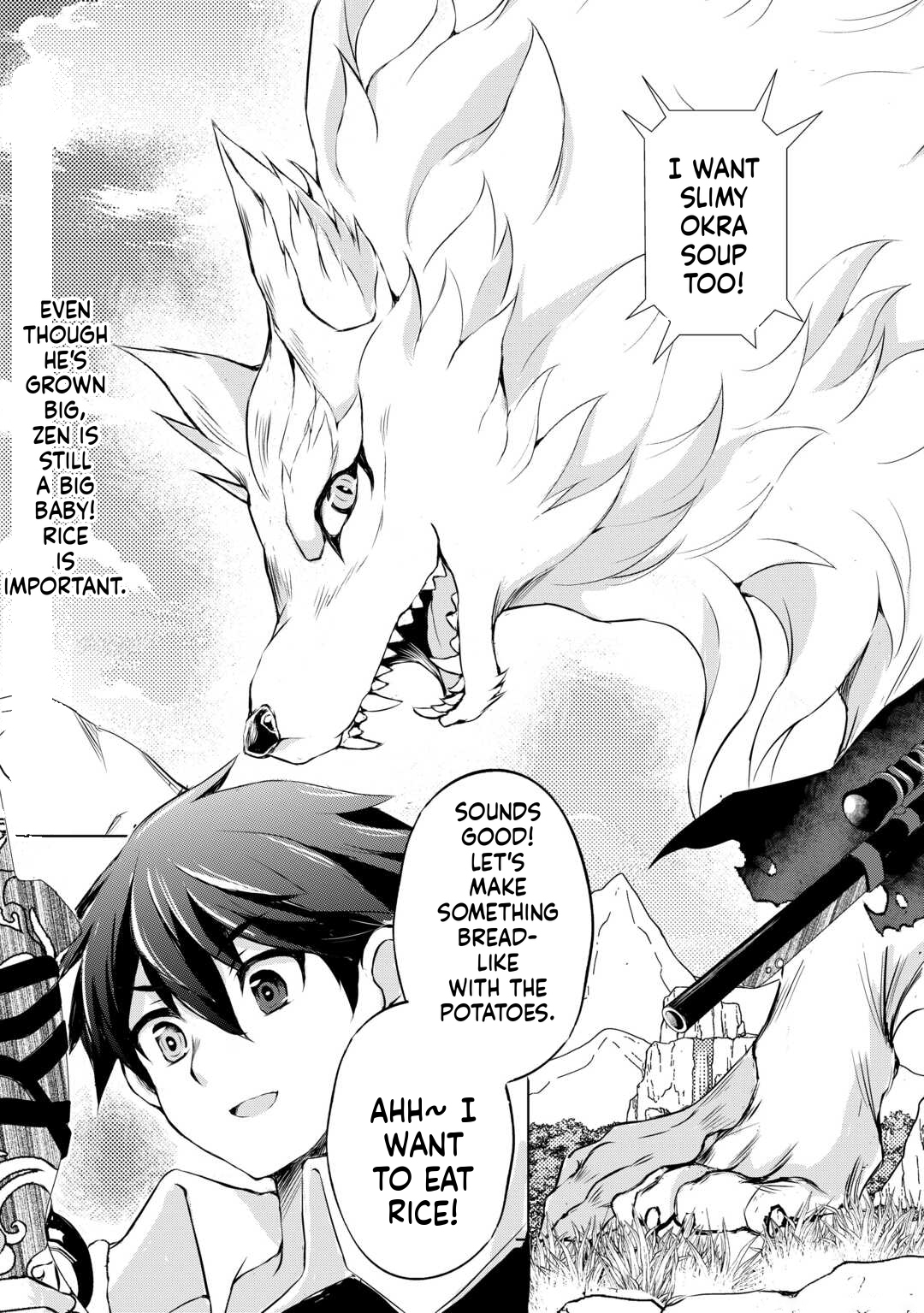 Take Good Care of What You Pick Up A Man Favored by a Wolf Pup: A Story of His Journey to Another World Chapter 3 Page 30