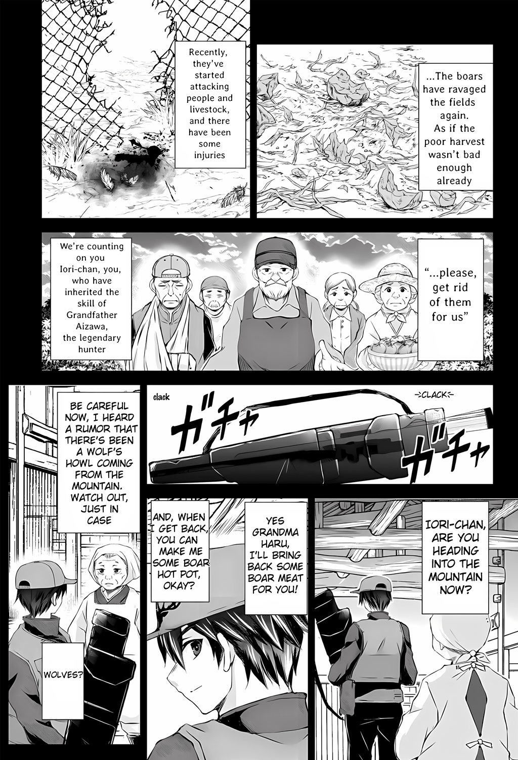 Take Good Care of What You Pick Up A Man Favored by a Wolf Pup: A Story of His Journey to Another World Chapter 1 Page 4