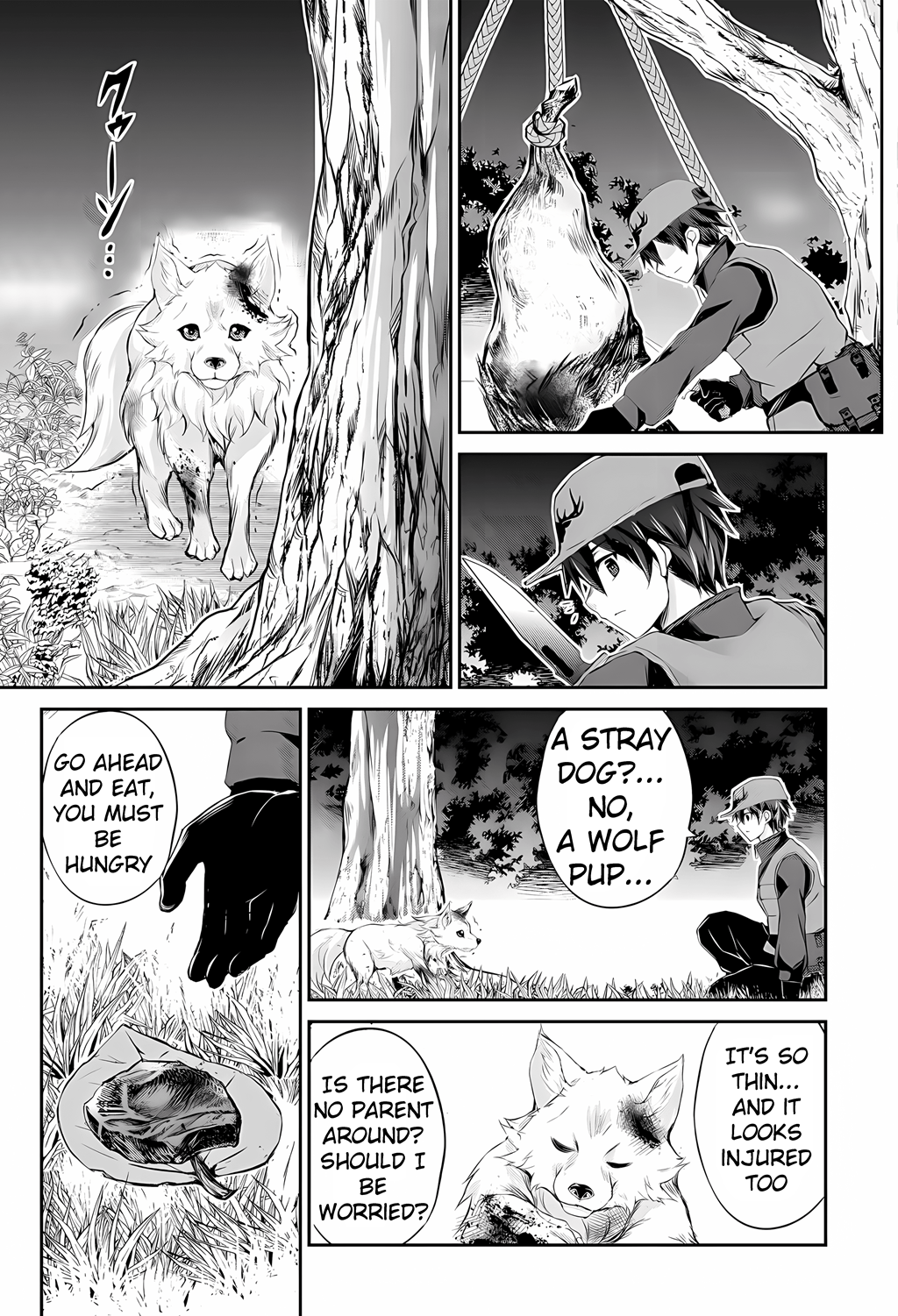 Take Good Care of What You Pick Up A Man Favored by a Wolf Pup: A Story of His Journey to Another World Chapter 1 Page 7