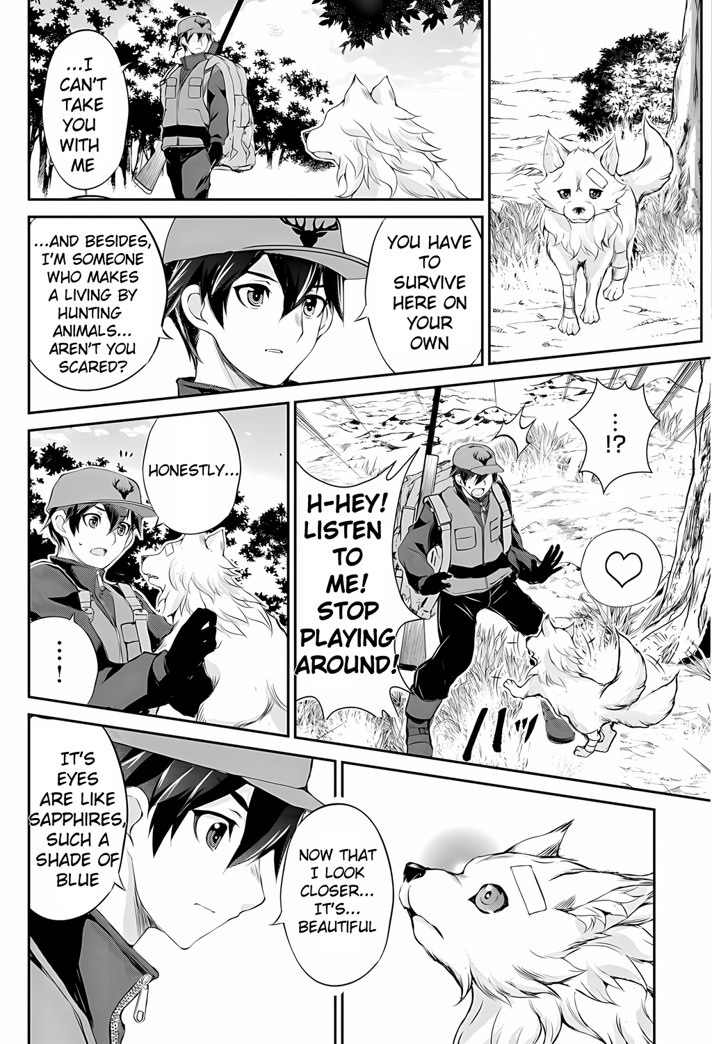 Take Good Care of What You Pick Up A Man Favored by a Wolf Pup: A Story of His Journey to Another World Chapter 1 Page 9