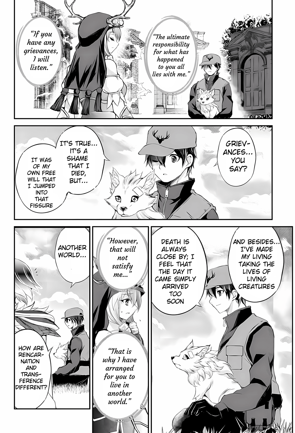Take Good Care of What You Pick Up A Man Favored by a Wolf Pup: A Story of His Journey to Another World Chapter 1 Page 24