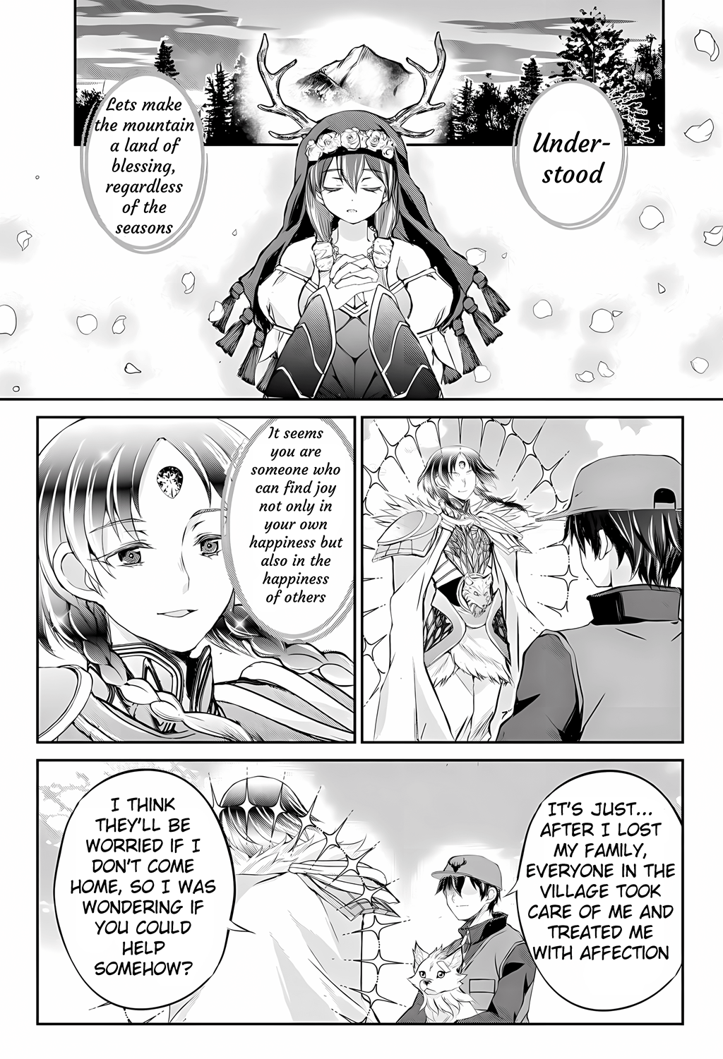 Take Good Care of What You Pick Up A Man Favored by a Wolf Pup: A Story of His Journey to Another World Chapter 1 Page 27