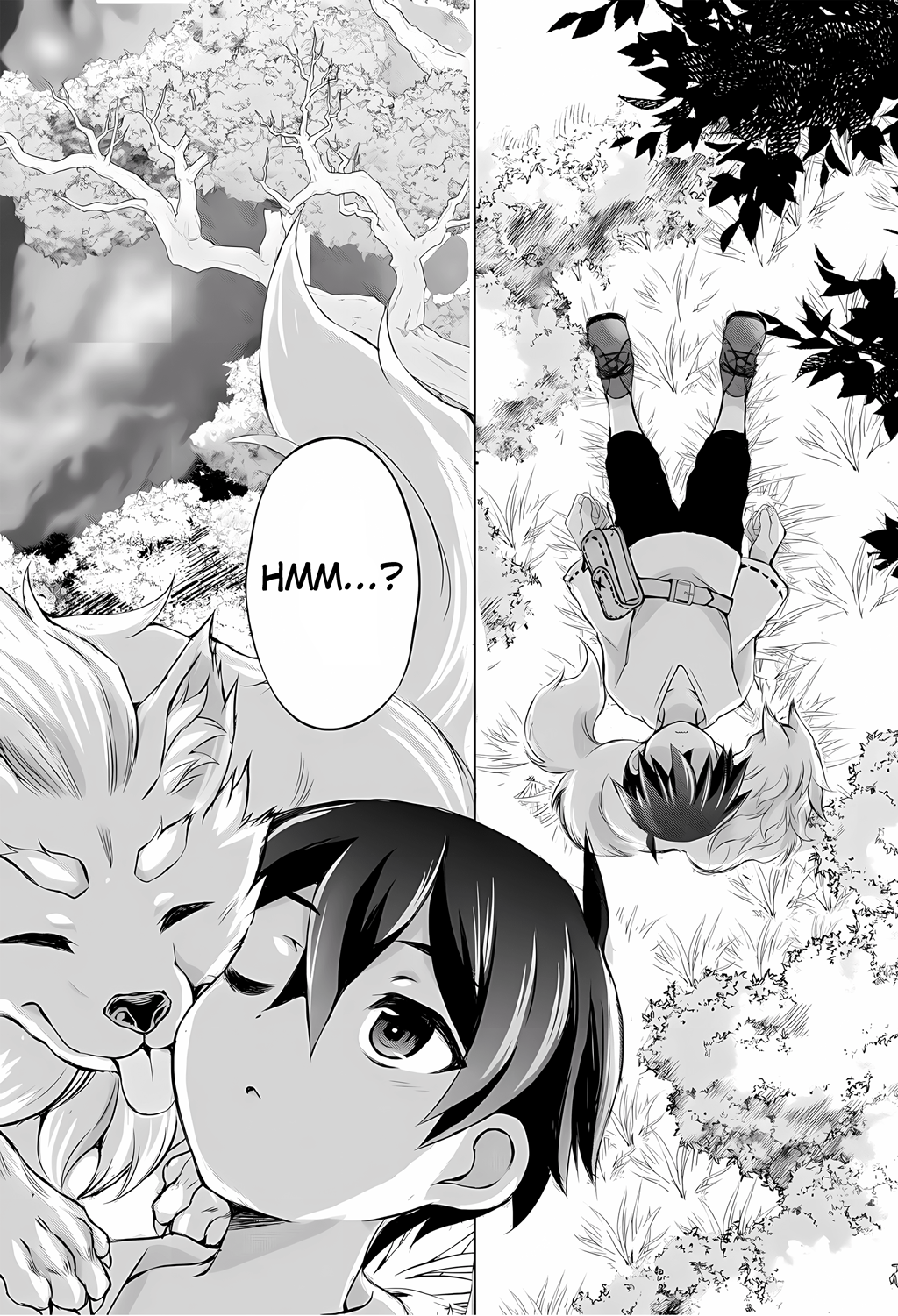Take Good Care of What You Pick Up A Man Favored by a Wolf Pup: A Story of His Journey to Another World Chapter 1 Page 30