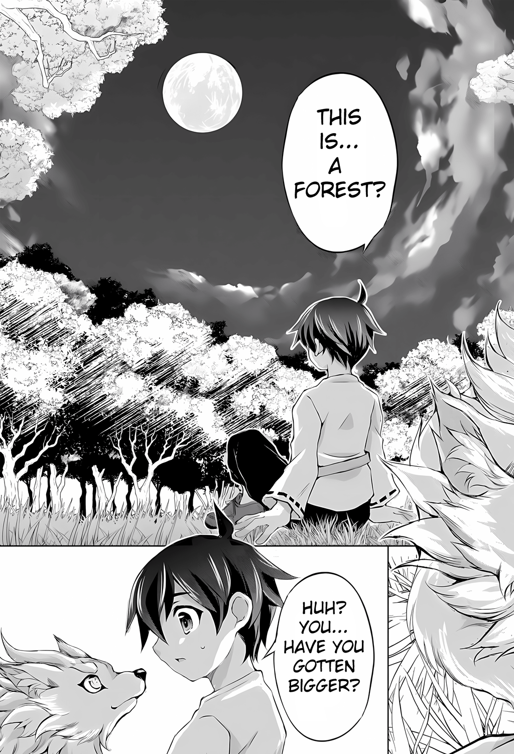 Take Good Care of What You Pick Up A Man Favored by a Wolf Pup: A Story of His Journey to Another World Chapter 1 Page 31