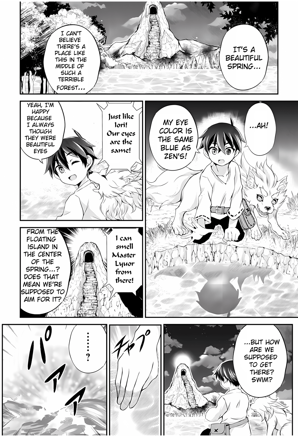 Take Good Care of What You Pick Up A Man Favored by a Wolf Pup: A Story of His Journey to Another World Chapter 1 Page 34