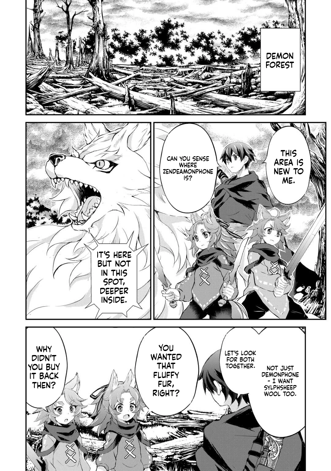 Take Good Care of What You Pick Up A Man Favored by a Wolf Pup: A Story of His Journey to Another World Chapter 8 Page 22