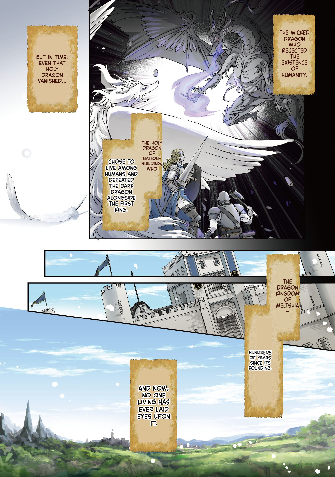 Taking Care of a Fluffy Baby Dragon with the Dragon Knight Chapter 1 Page 3