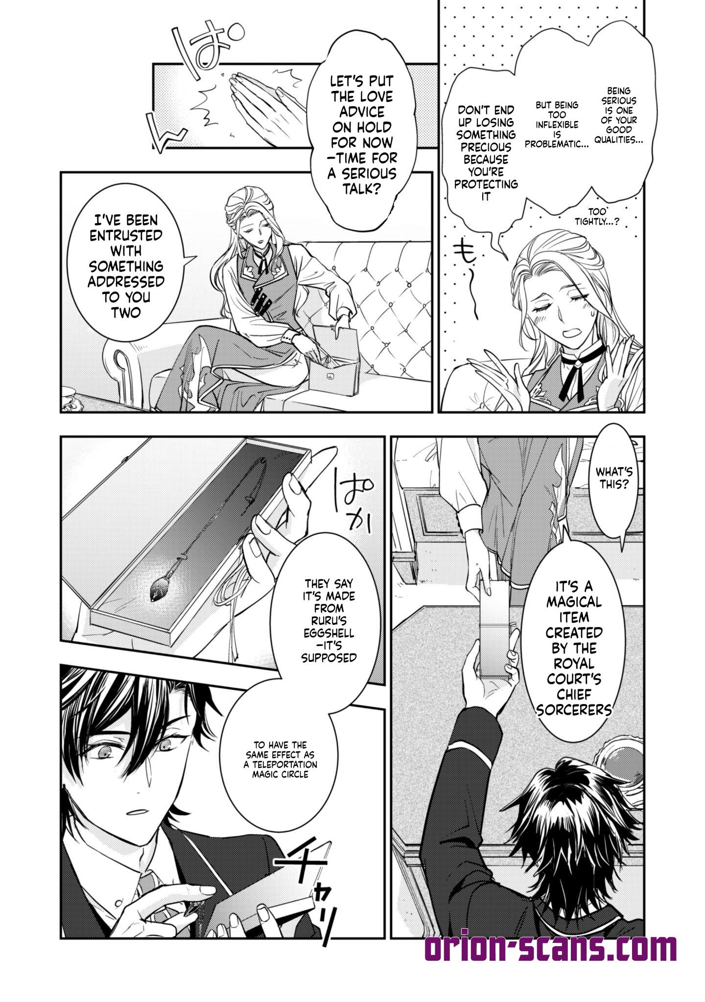 Taking Care of a Fluffy Baby Dragon with the Dragon Knight Chapter 8 Page 9