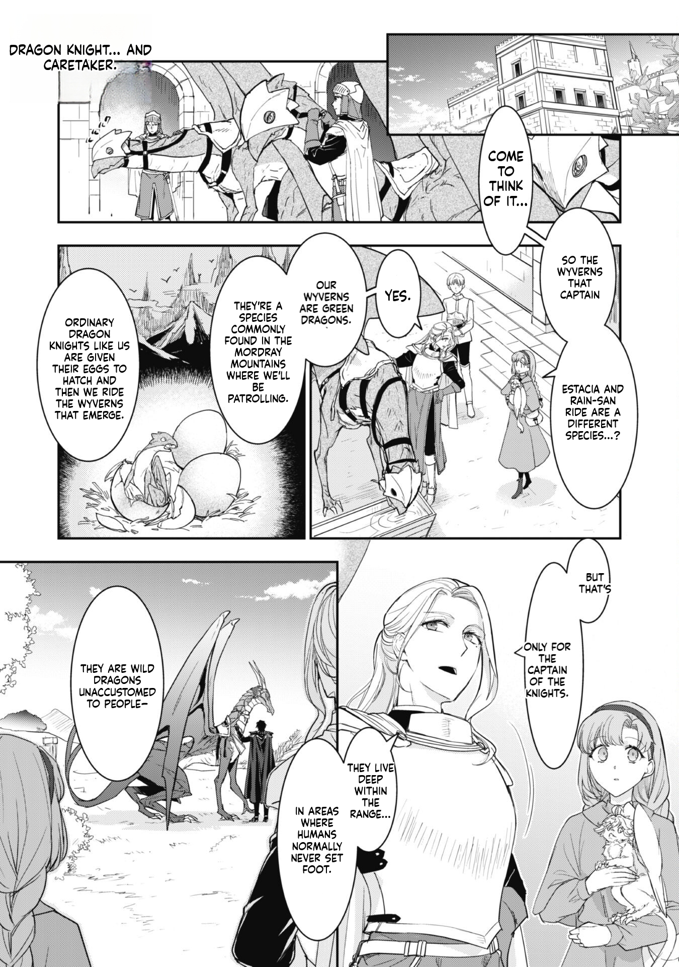 Taking Care of a Fluffy Baby Dragon with the Dragon Knight Chapter 5.1 Page 2