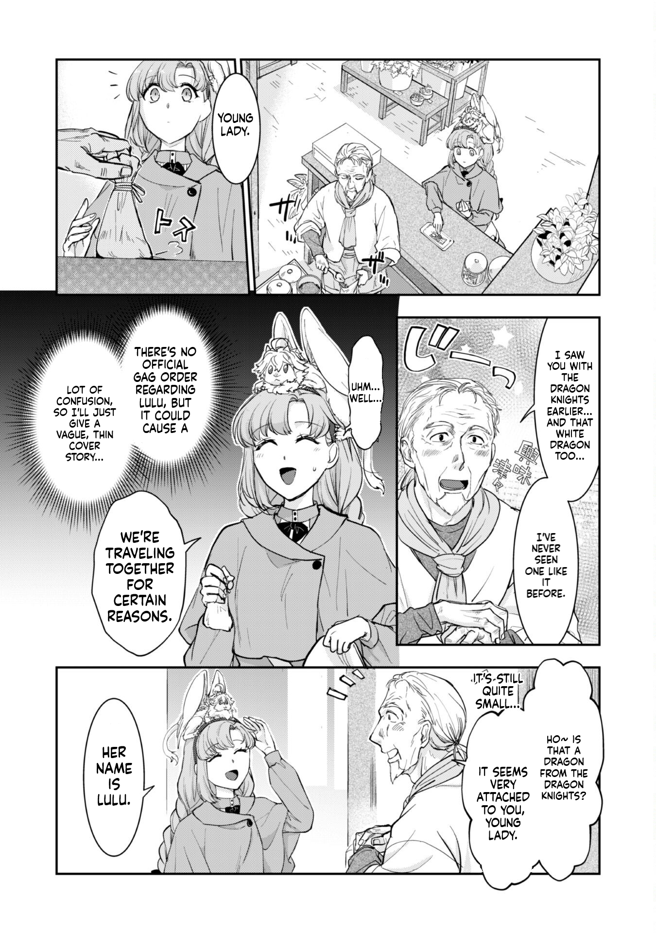 Taking Care of a Fluffy Baby Dragon with the Dragon Knight Chapter 5.1 Page 8