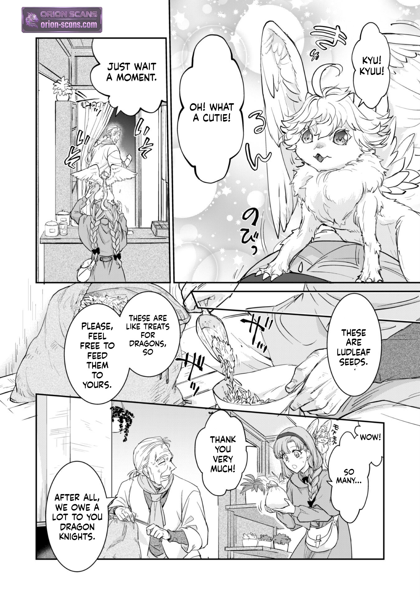 Taking Care of a Fluffy Baby Dragon with the Dragon Knight Chapter 5.1 Page 9