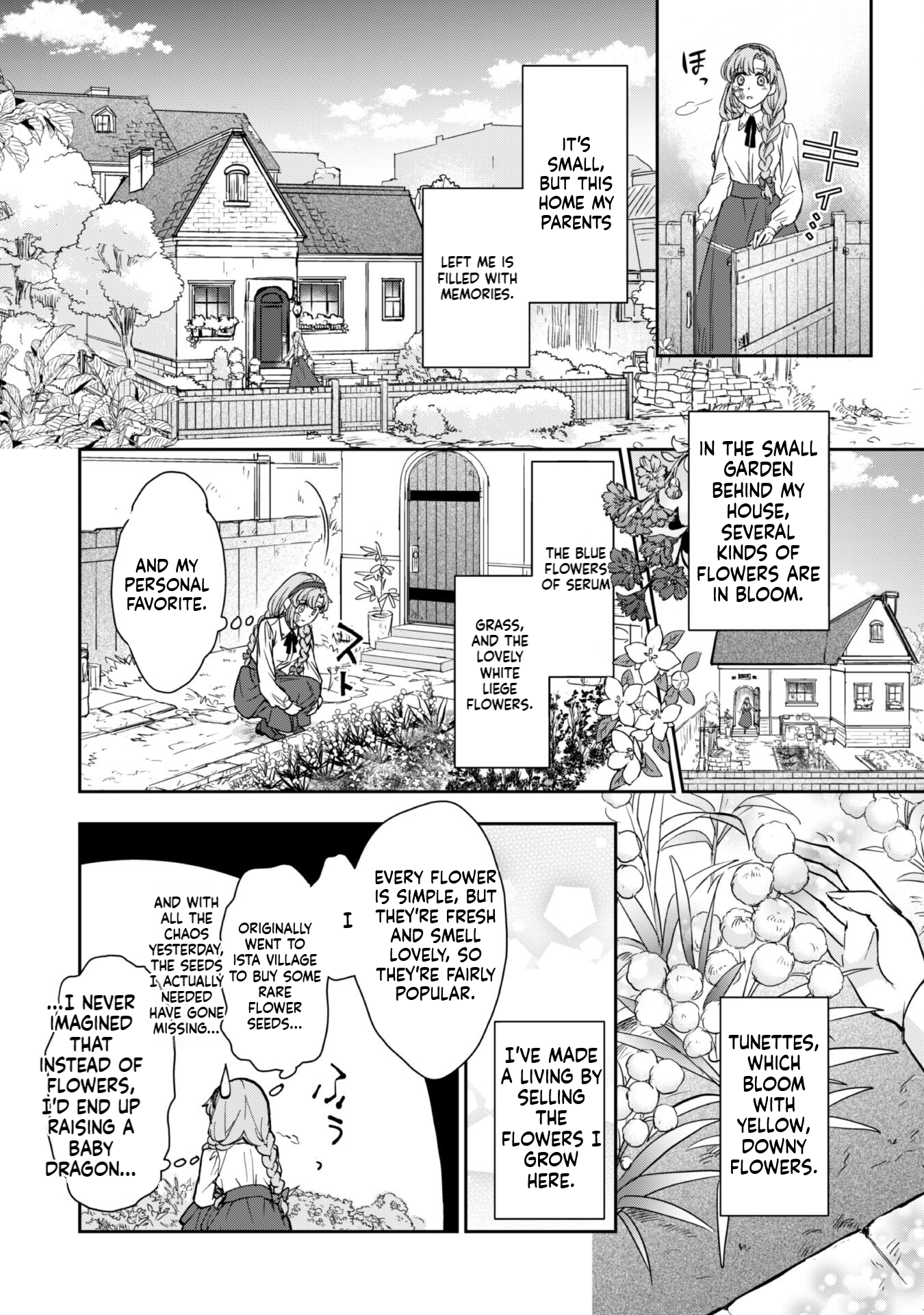 Taking Care of a Fluffy Baby Dragon with the Dragon Knight Chapter 3.2 Page 3