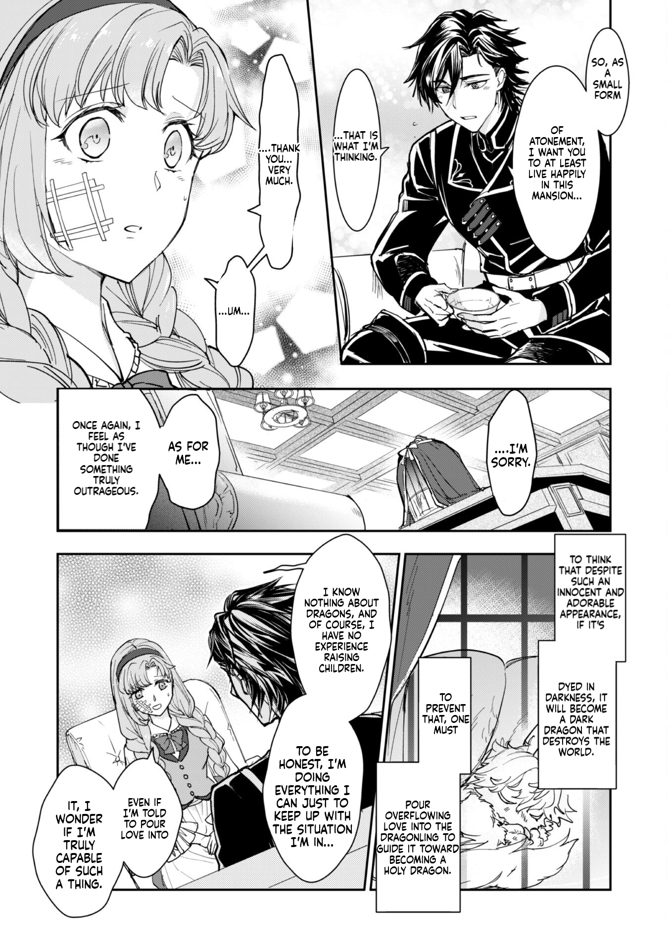 Taking Care of a Fluffy Baby Dragon with the Dragon Knight Chapter 2.1 Page 8