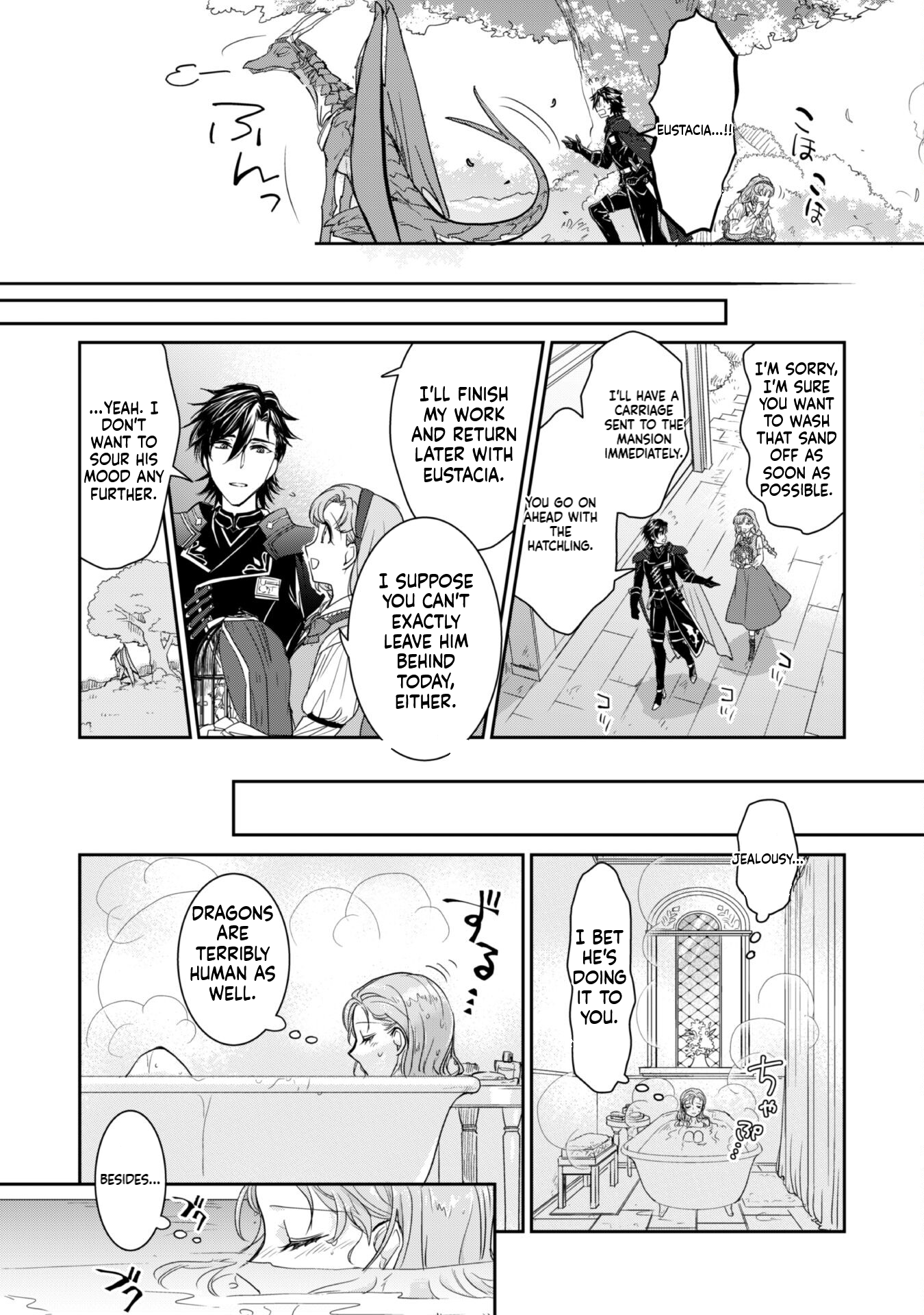 Taking Care of a Fluffy Baby Dragon with the Dragon Knight Chapter 3.1 Page 12
