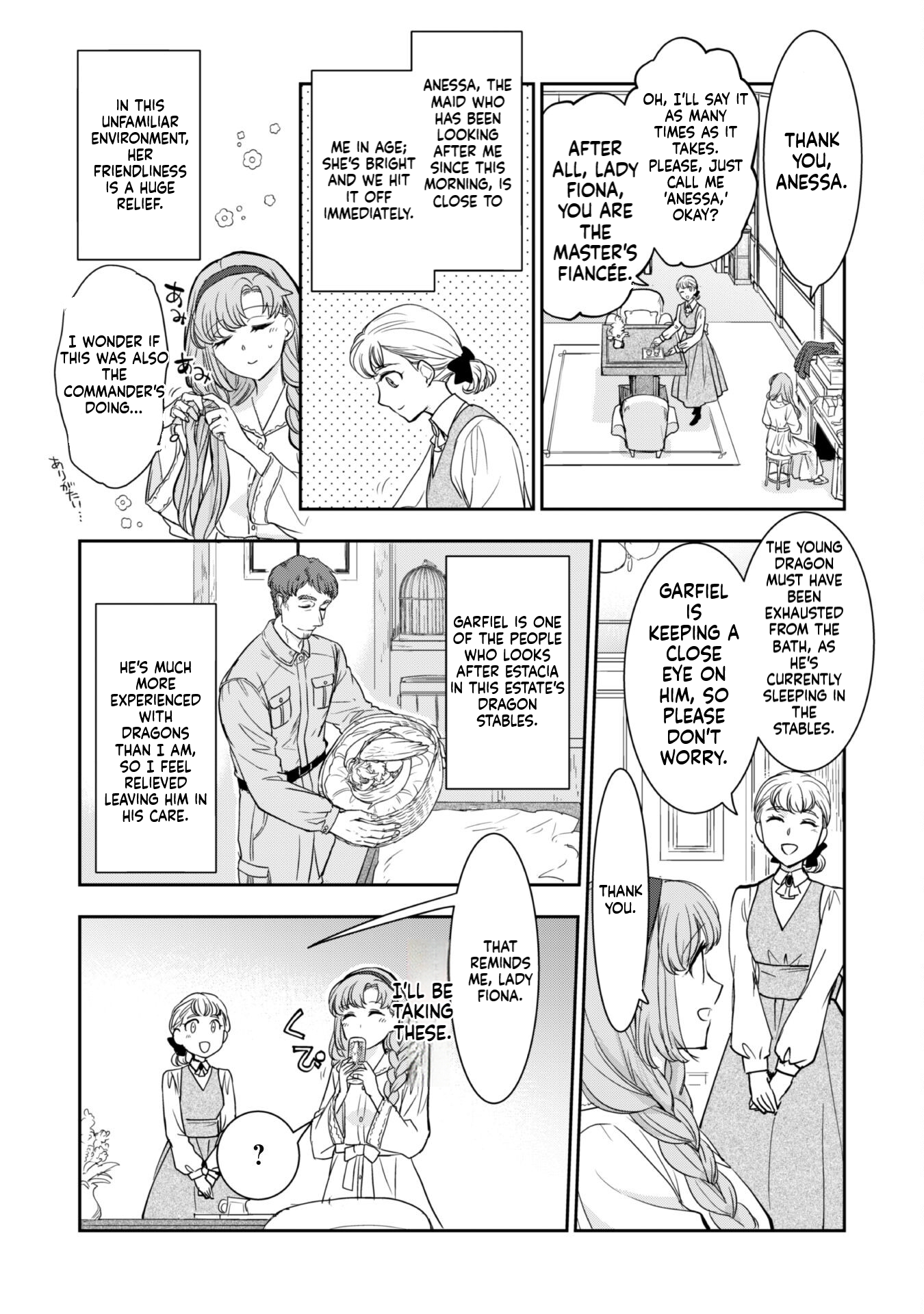 Taking Care of a Fluffy Baby Dragon with the Dragon Knight Chapter 3.1 Page 14