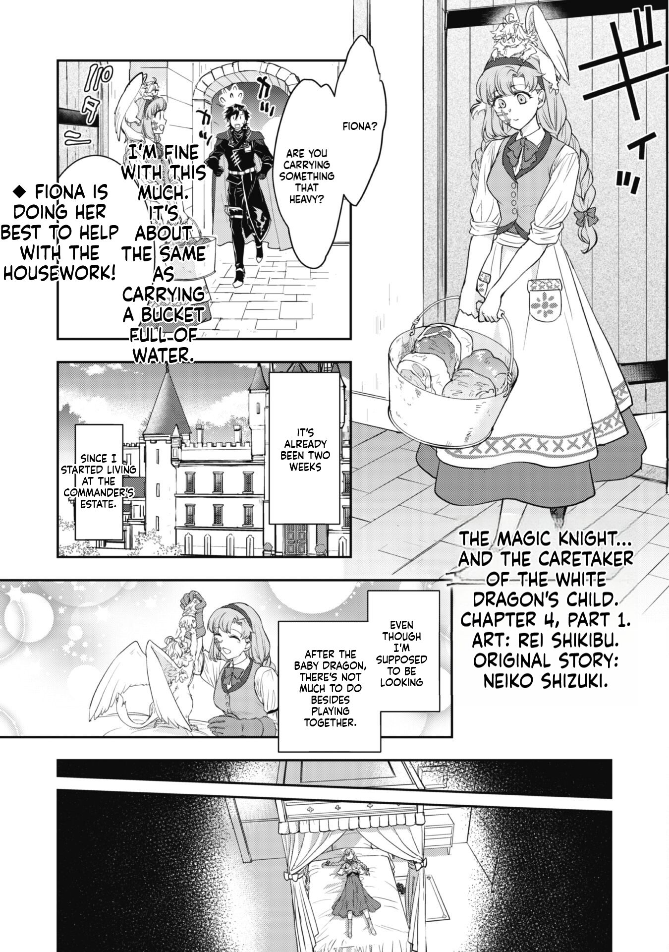 Taking Care of a Fluffy Baby Dragon with the Dragon Knight Chapter 4.1 Page 2