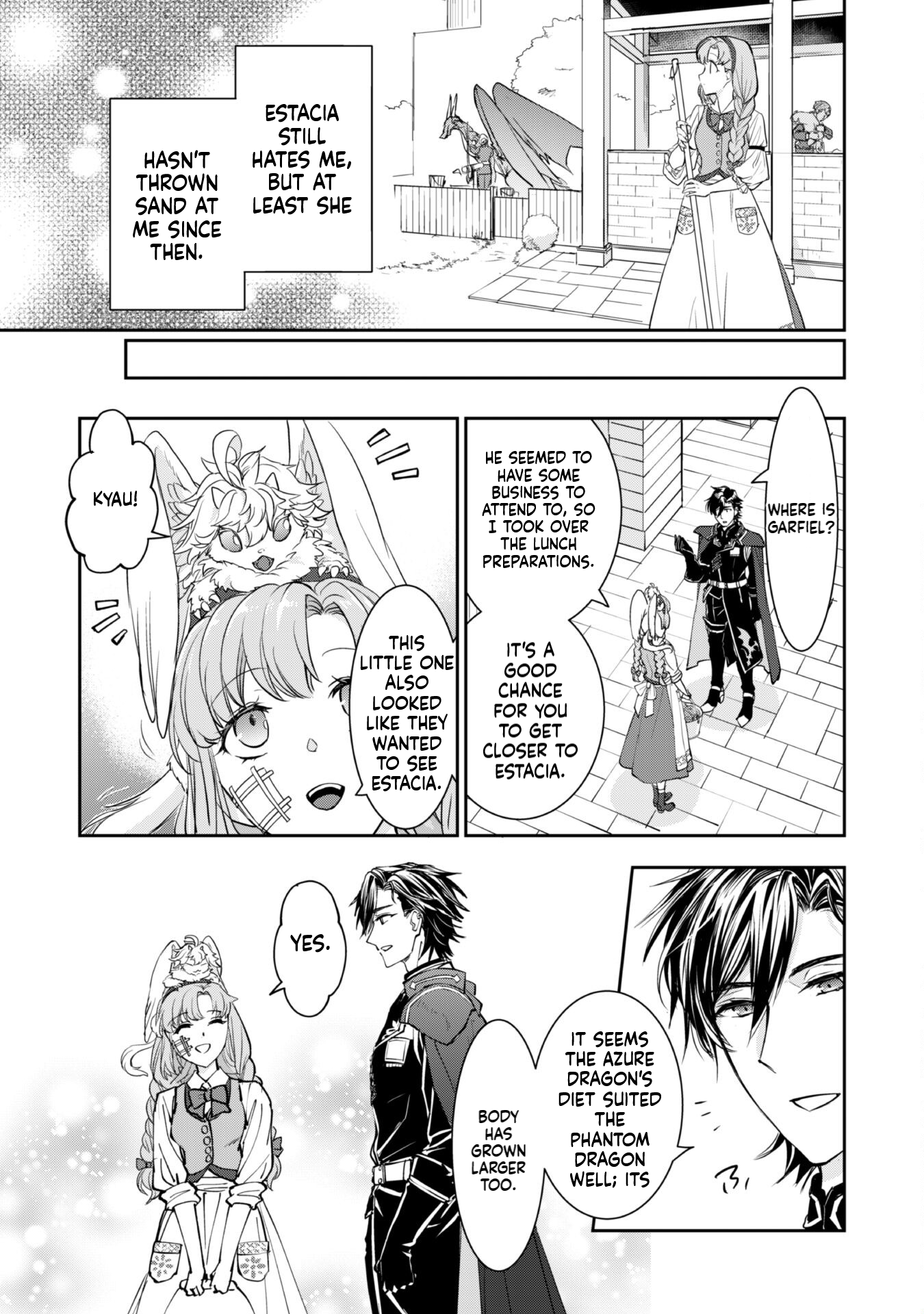 Taking Care of a Fluffy Baby Dragon with the Dragon Knight Chapter 4.1 Page 4