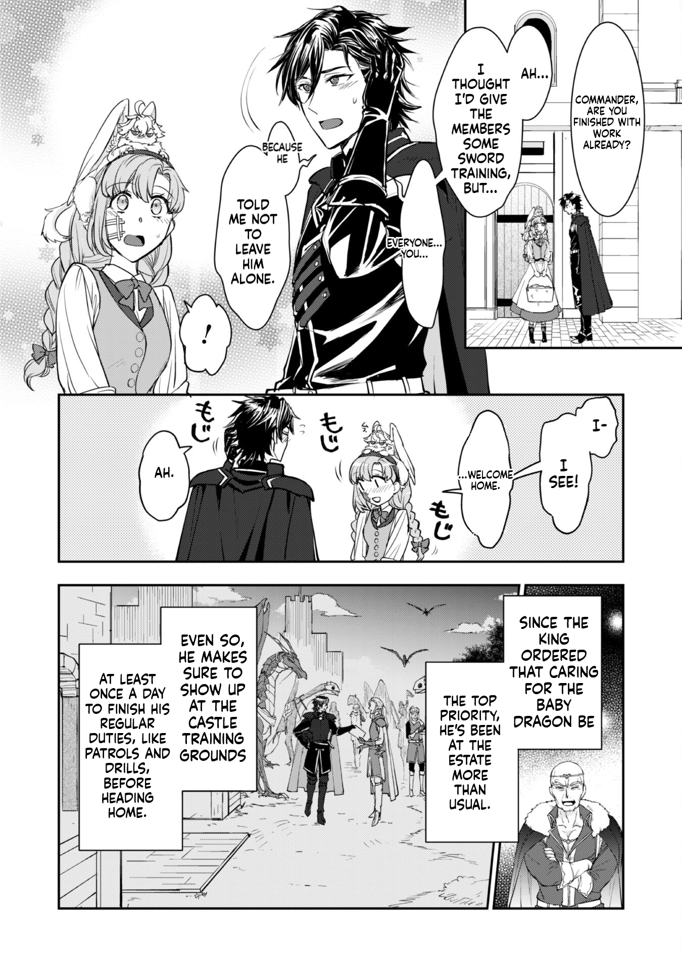Taking Care of a Fluffy Baby Dragon with the Dragon Knight Chapter 4.1 Page 5