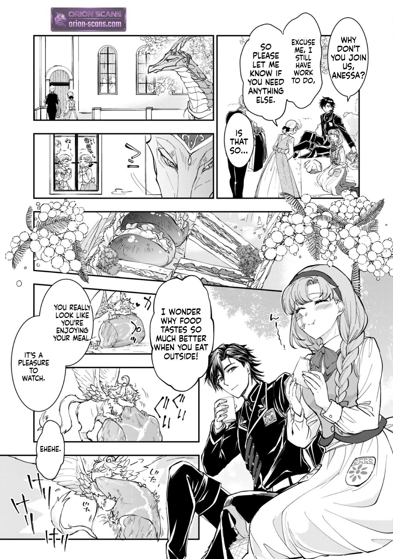 Taking Care of a Fluffy Baby Dragon with the Dragon Knight Chapter 4.1 Page 8
