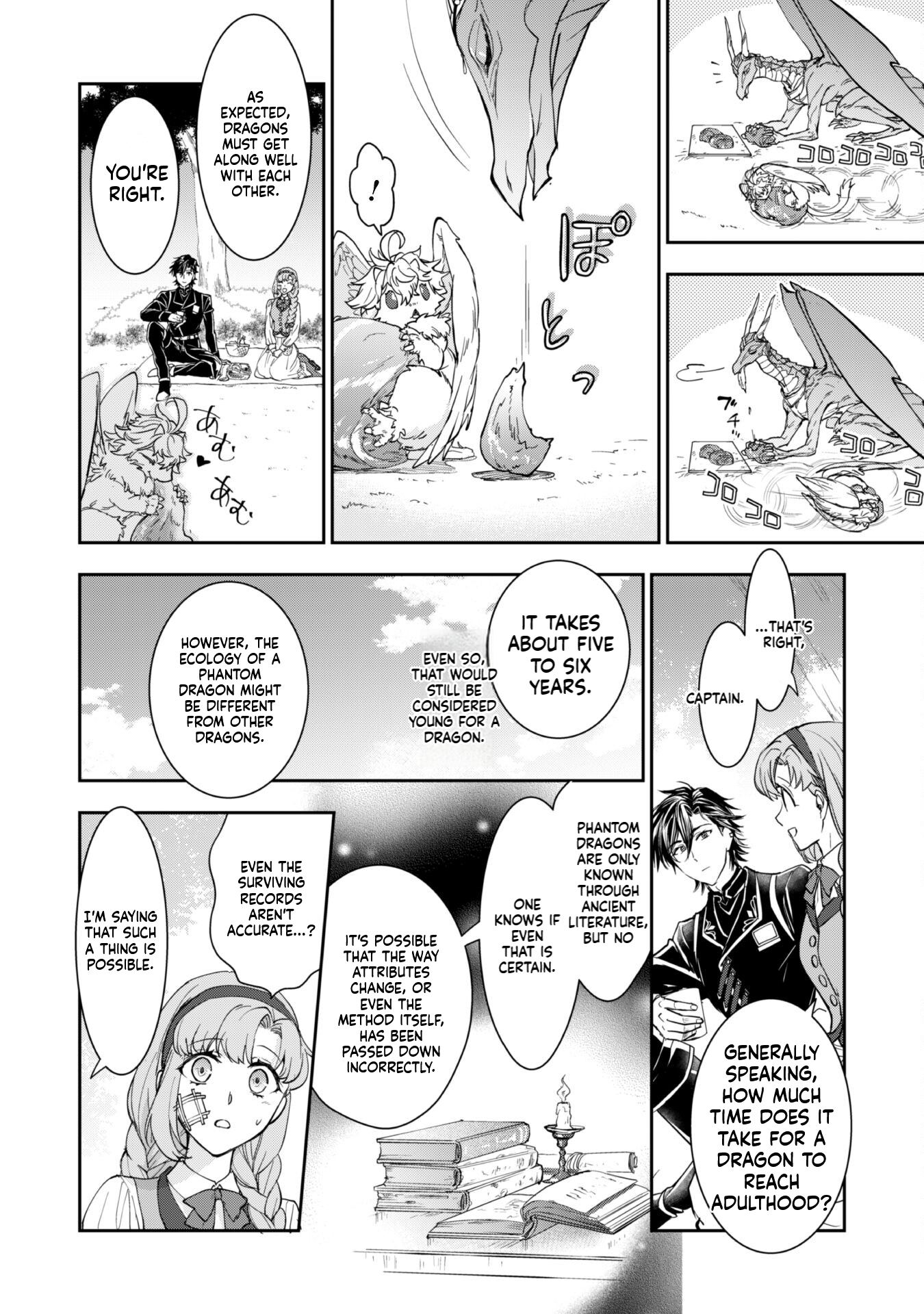 Taking Care of a Fluffy Baby Dragon with the Dragon Knight Chapter 4.1 Page 9