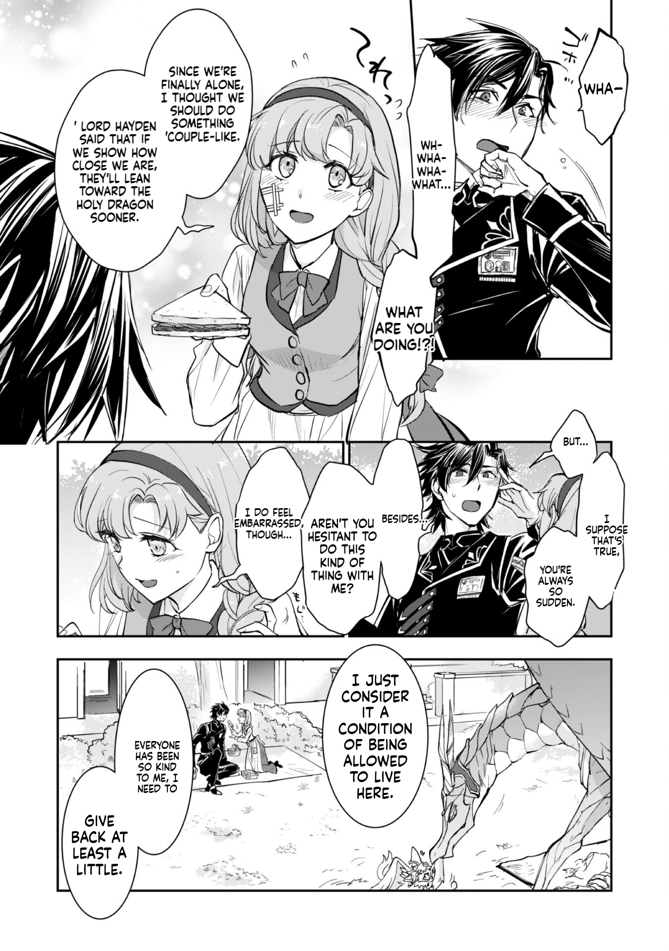 Taking Care of a Fluffy Baby Dragon with the Dragon Knight Chapter 4.1 Page 11