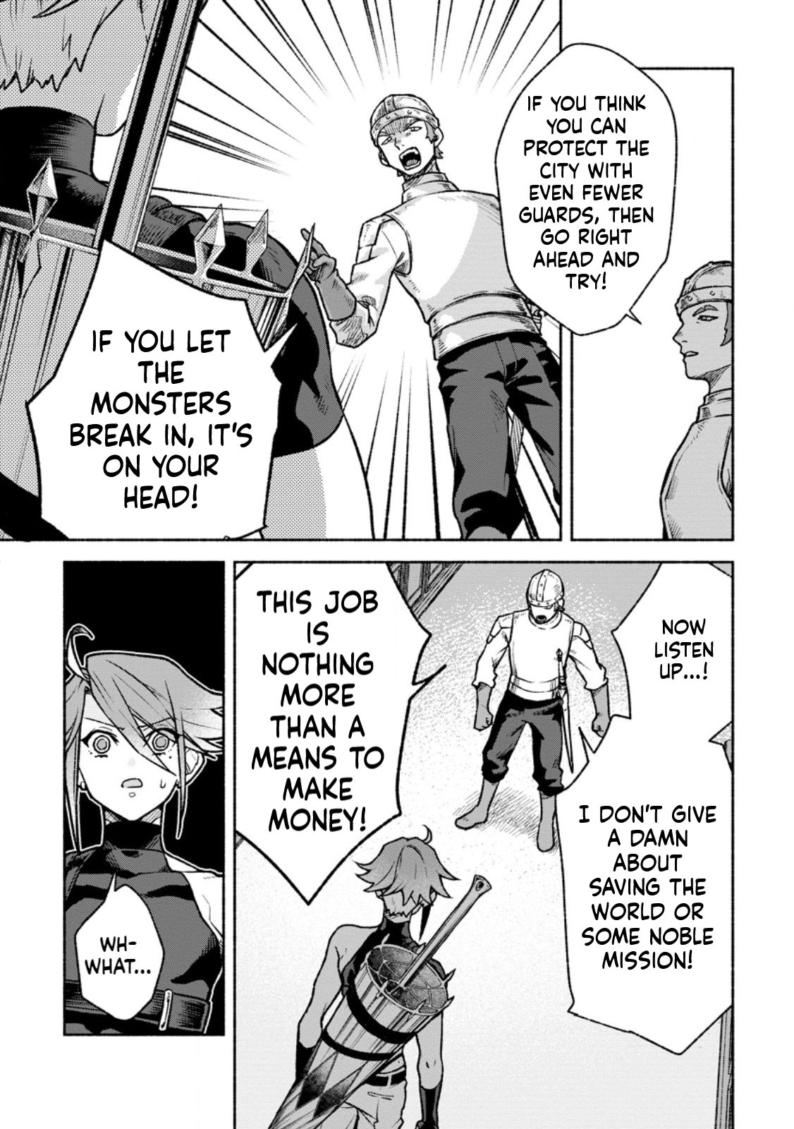 That Gatekeeper, Because He is the Strongest: The Exiled Warrior with 9999 Defense Power, Unmatched as the Gatekeeper of the Royal Capital Chapter 43 Page 21