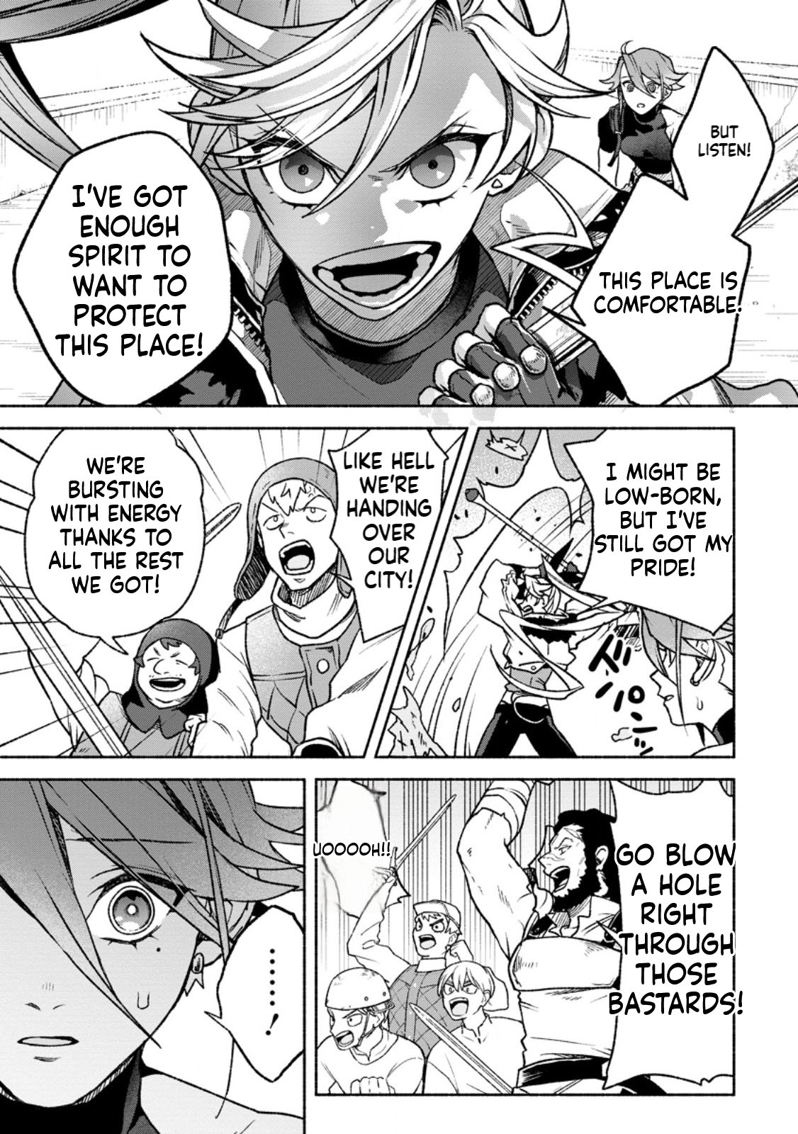 That Gatekeeper, Because He is the Strongest: The Exiled Warrior with 9999 Defense Power, Unmatched as the Gatekeeper of the Royal Capital Chapter 0 Page 14
