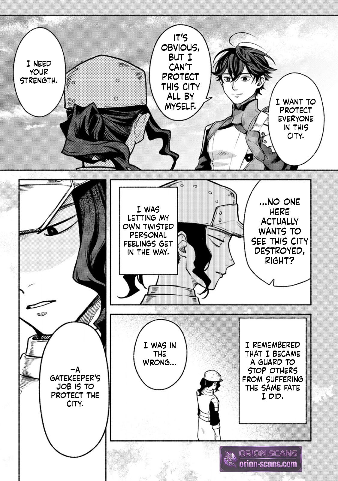 That Gatekeeper, Because He is the Strongest: The Exiled Warrior with 9999 Defense Power, Unmatched as the Gatekeeper of the Royal Capital Chapter 0 Page 26