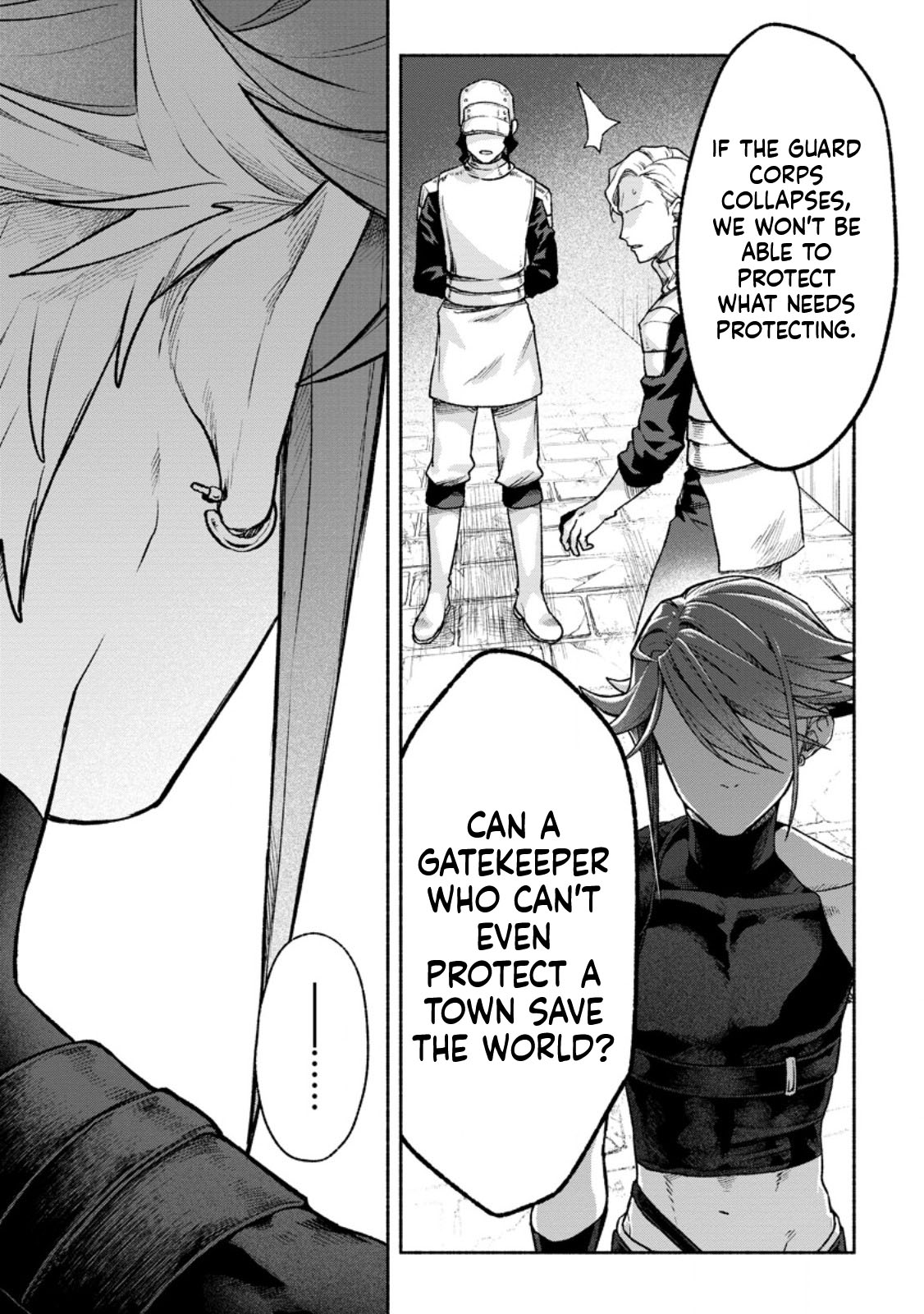 That Gatekeeper, Because He is the Strongest: The Exiled Warrior with 9999 Defense Power, Unmatched as the Gatekeeper of the Royal Capital Chapter 0 Page 27