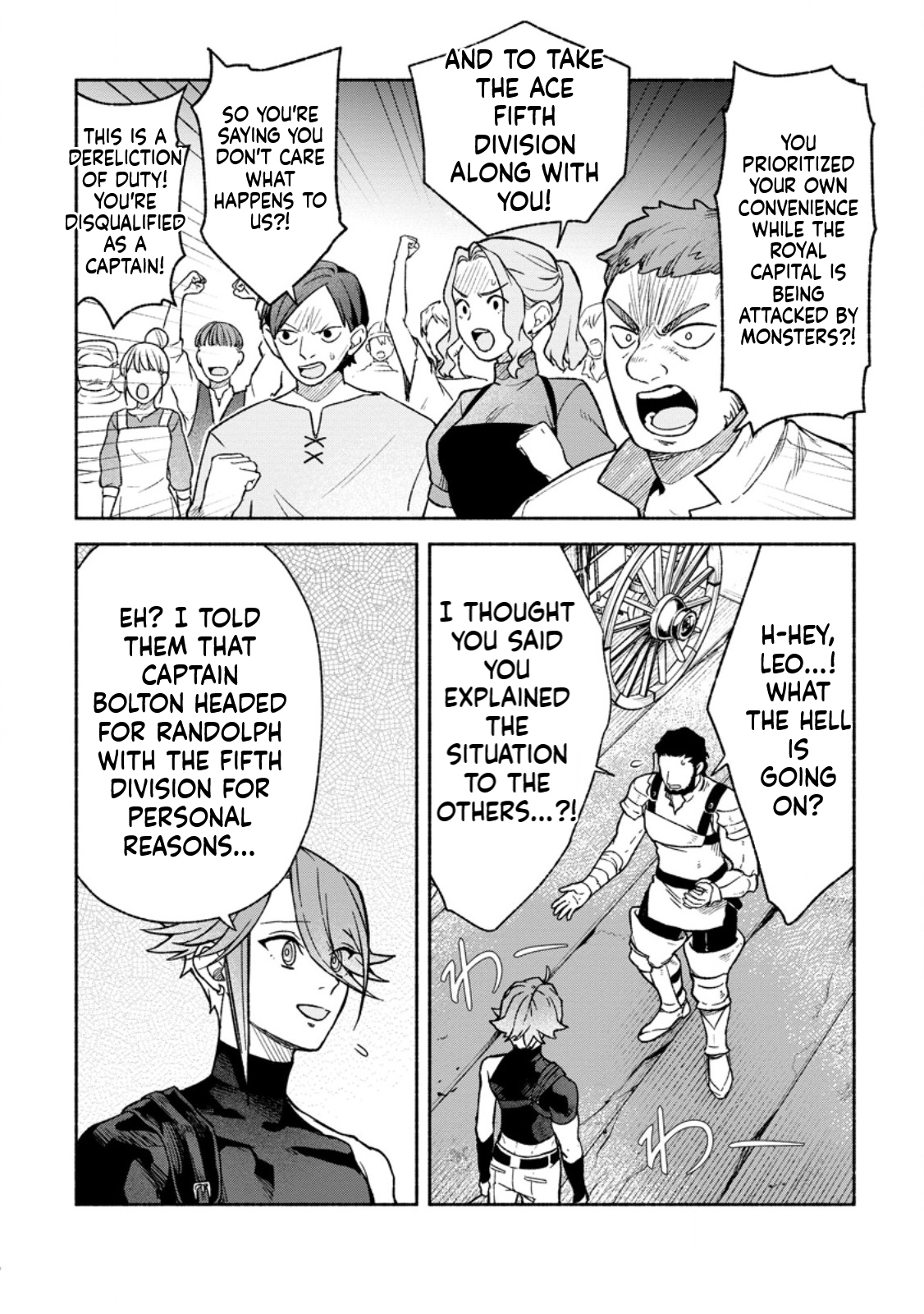 That Gatekeeper, Because He is the Strongest: The Exiled Warrior with 9999 Defense Power, Unmatched as the Gatekeeper of the Royal Capital Chapter 39 Page 27
