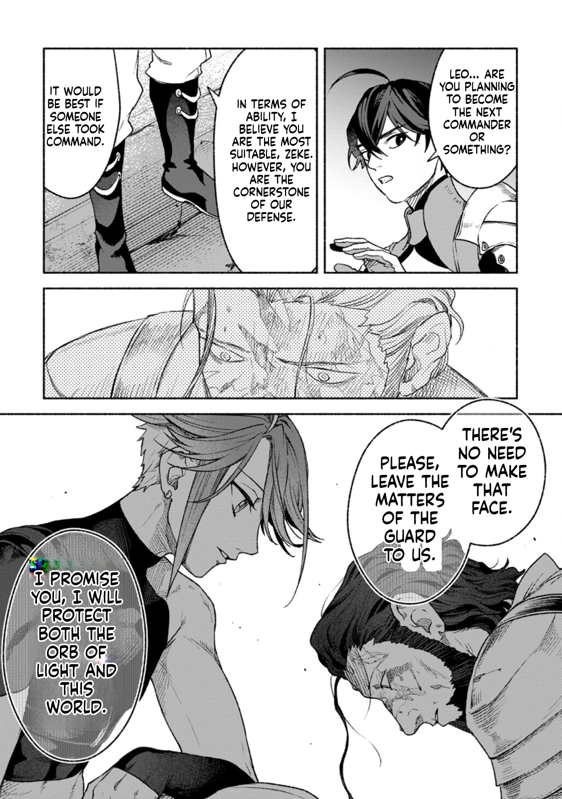 That Gatekeeper, Because He is the Strongest: The Exiled Warrior with 9999 Defense Power, Unmatched as the Gatekeeper of the Royal Capital Chapter 39 Page 30