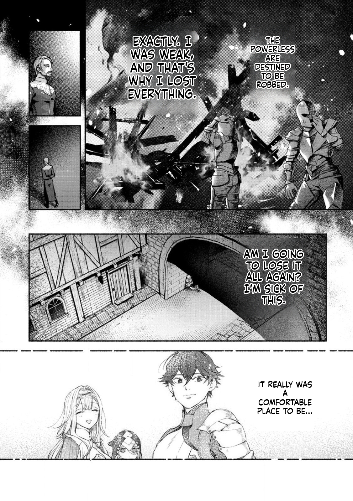 That Gatekeeper, Because He is the Strongest: The Exiled Warrior with 9999 Defense Power, Unmatched as the Gatekeeper of the Royal Capital Chapter 42 Page 35