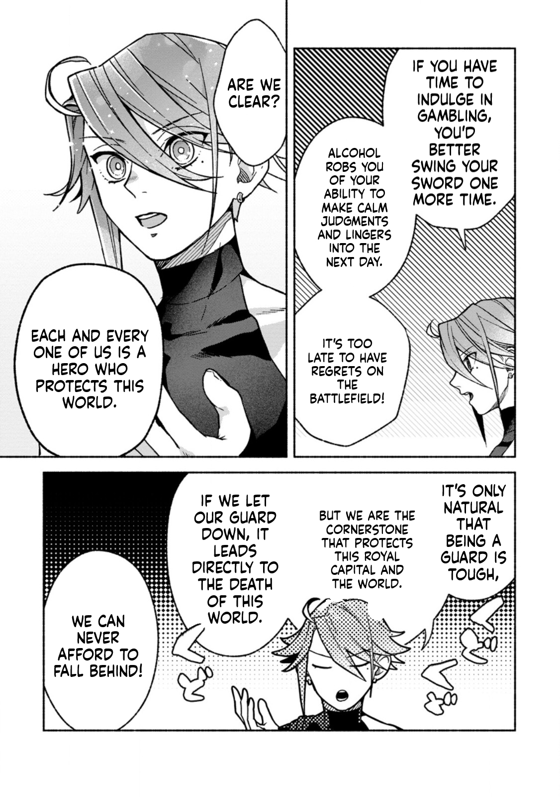 That Gatekeeper, Because He is the Strongest: The Exiled Warrior with 9999 Defense Power, Unmatched as the Gatekeeper of the Royal Capital Chapter 40 Page 10