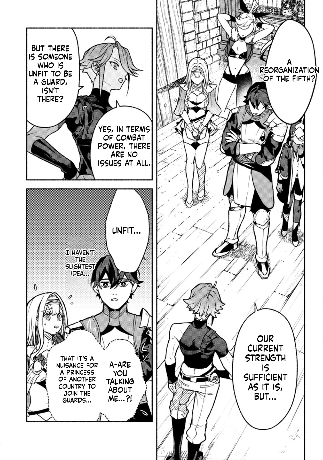 That Gatekeeper, Because He is the Strongest: The Exiled Warrior with 9999 Defense Power, Unmatched as the Gatekeeper of the Royal Capital Chapter 40 Page 17