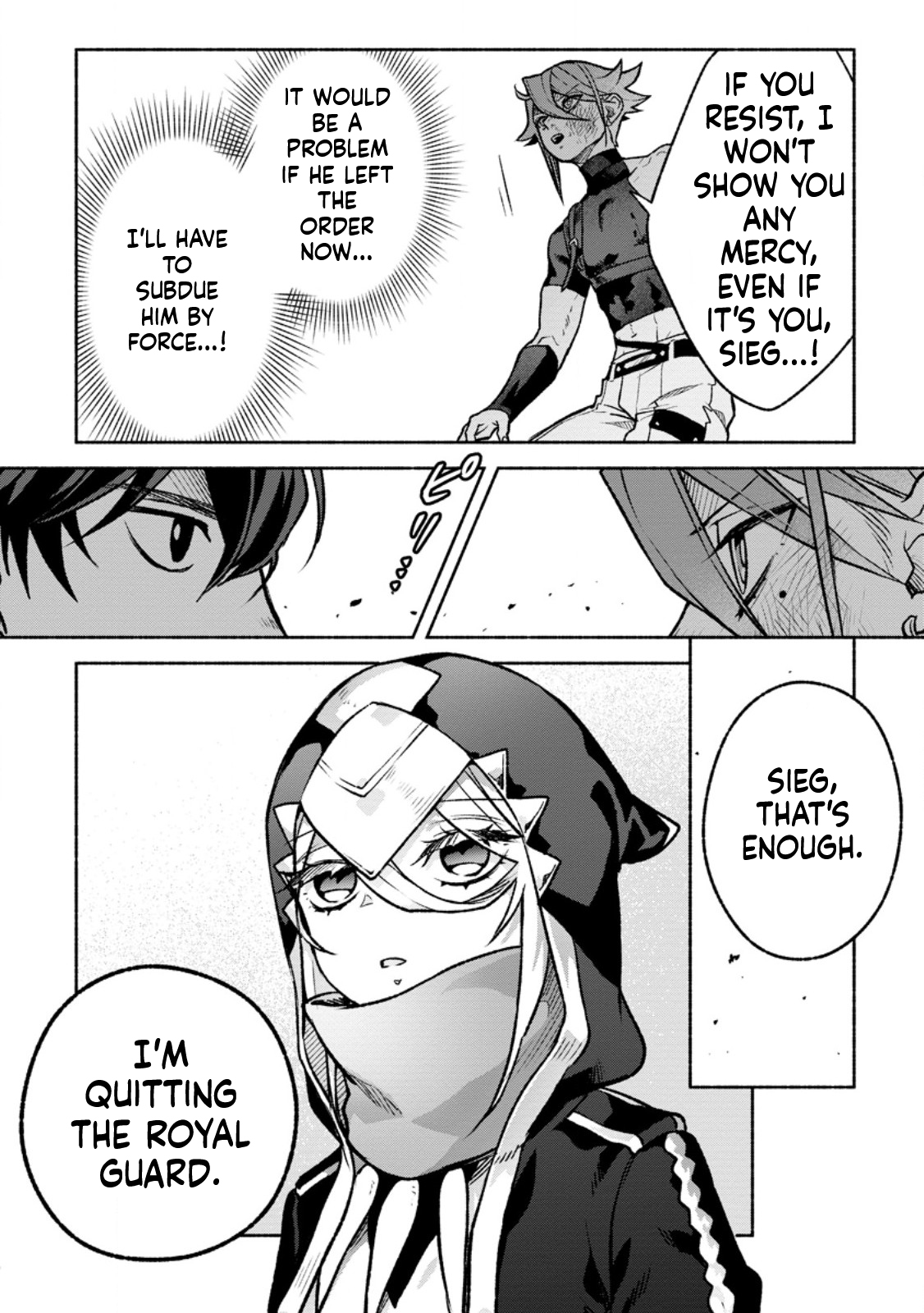 That Gatekeeper, Because He is the Strongest: The Exiled Warrior with 9999 Defense Power, Unmatched as the Gatekeeper of the Royal Capital Chapter 40 Page 29