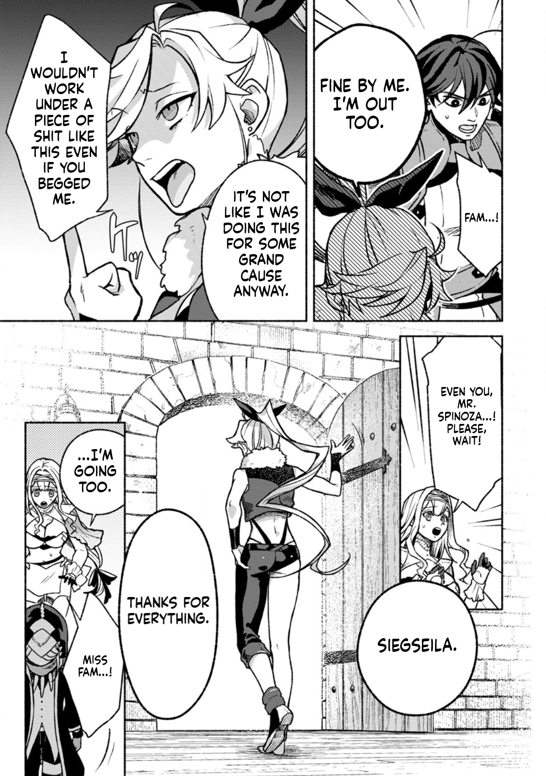 That Gatekeeper, Because He is the Strongest: The Exiled Warrior with 9999 Defense Power, Unmatched as the Gatekeeper of the Royal Capital Chapter 40 Page 30