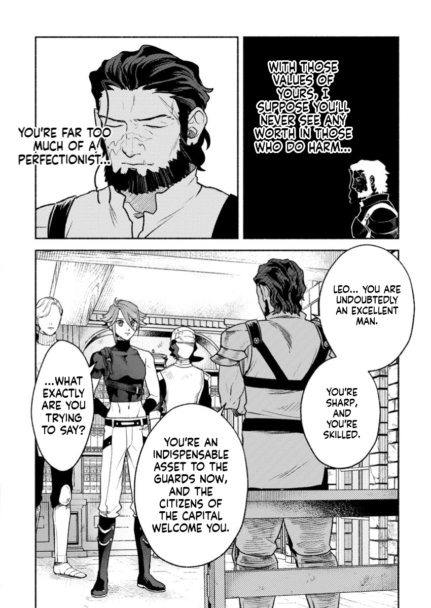 That Gatekeeper, Because He is the Strongest: The Exiled Warrior with 9999 Defense Power, Unmatched as the Gatekeeper of the Royal Capital Chapter 38 Page 11