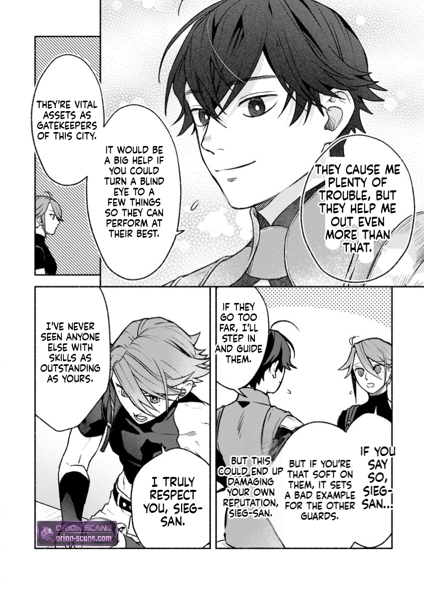 That Gatekeeper, Because He is the Strongest: The Exiled Warrior with 9999 Defense Power, Unmatched as the Gatekeeper of the Royal Capital Chapter 38 Page 19