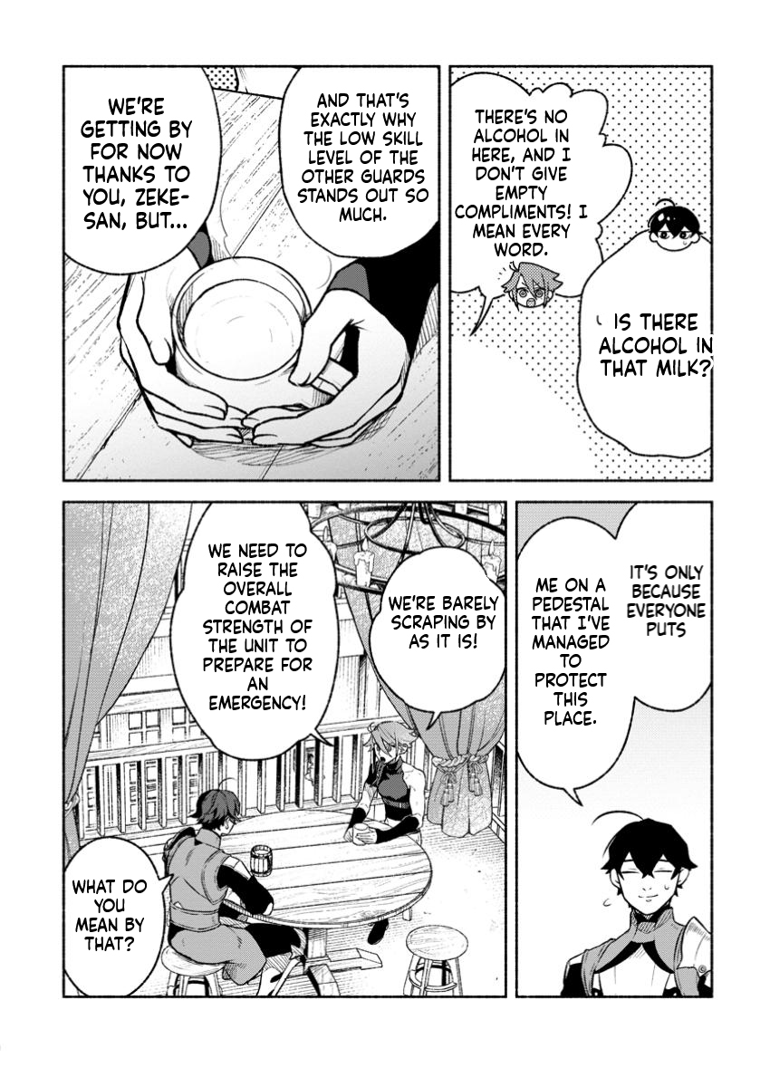 That Gatekeeper, Because He is the Strongest: The Exiled Warrior with 9999 Defense Power, Unmatched as the Gatekeeper of the Royal Capital Chapter 38 Page 21
