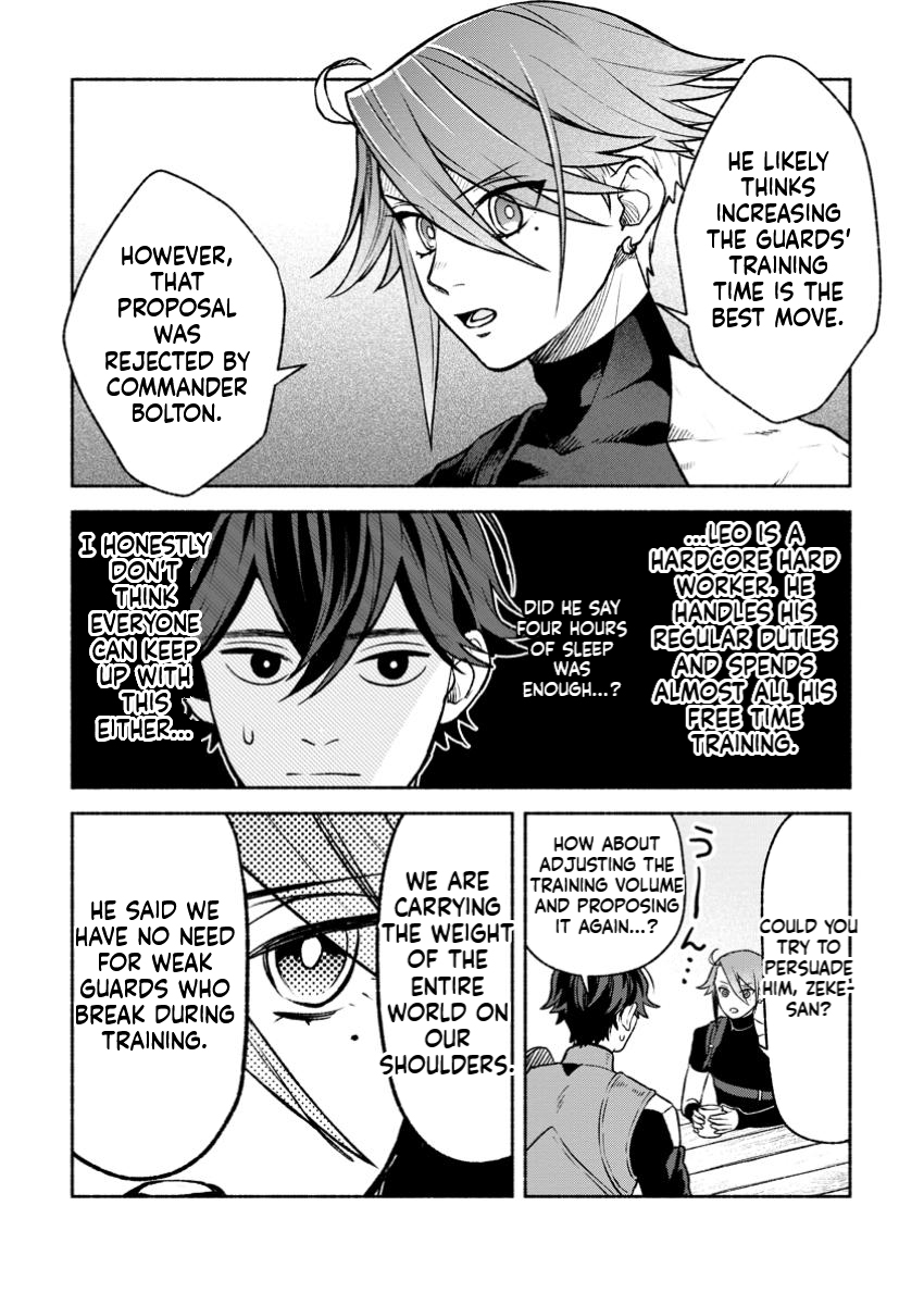 That Gatekeeper, Because He is the Strongest: The Exiled Warrior with 9999 Defense Power, Unmatched as the Gatekeeper of the Royal Capital Chapter 38 Page 22