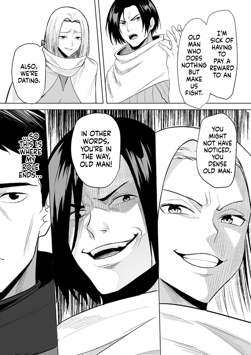 The Banished Middle-Aged Swordsman Kills Time by Beating the Gods Chapter 1 Page 8
