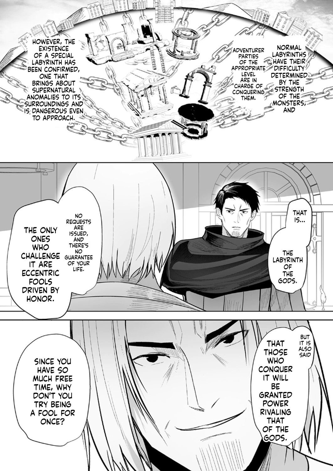 The Banished Middle-Aged Swordsman Kills Time by Beating the Gods Chapter 1 Page 13