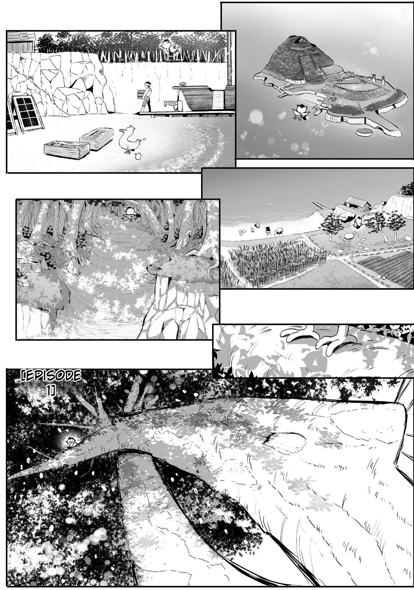 The Carpenter Girl and the Little Shota Raccoon's Slow Life on a Small Island in Another World Chapter 1 Page 2