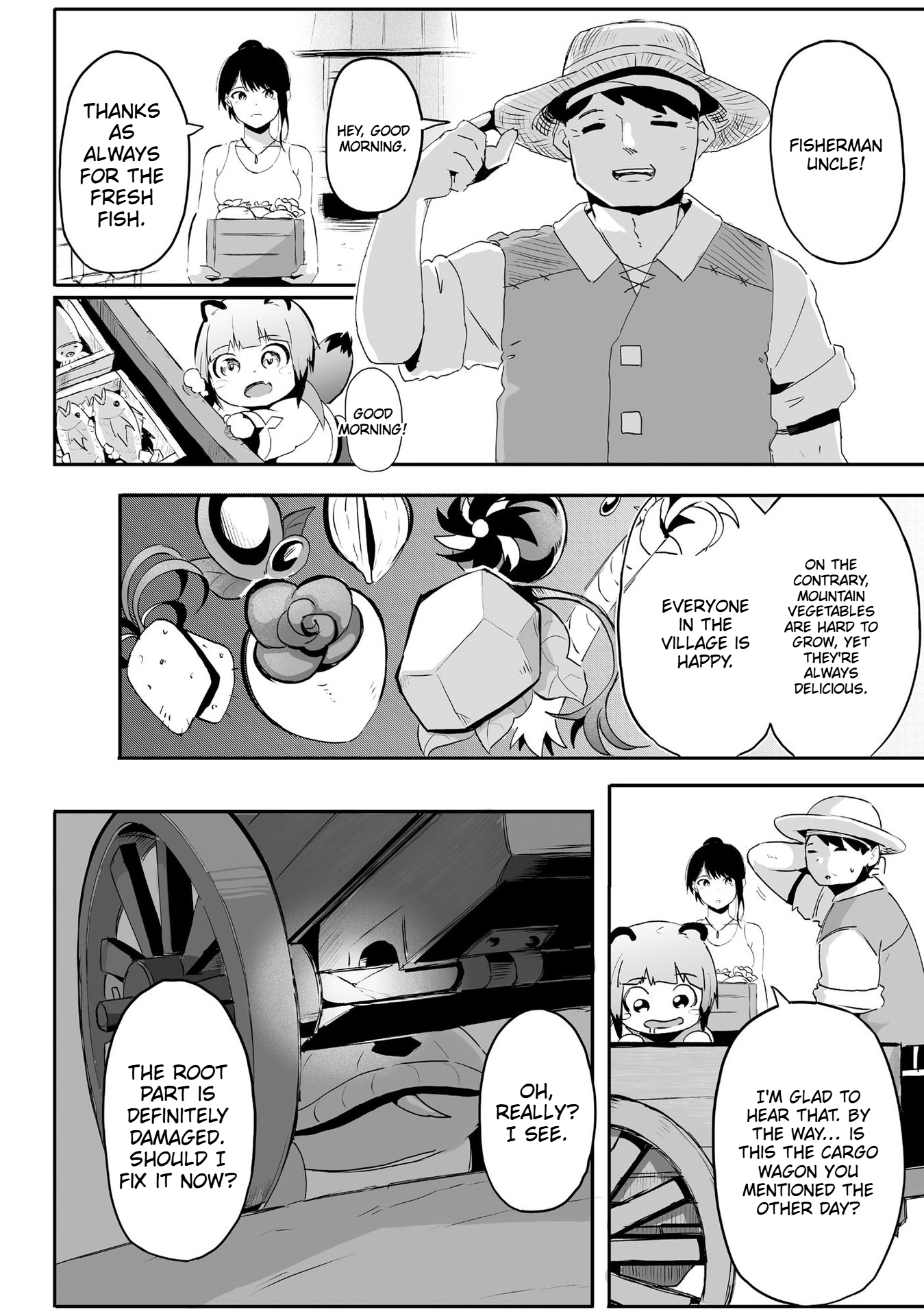 The Carpenter Girl and the Little Shota Raccoon's Slow Life on a Small Island in Another World Chapter 1 Page 5