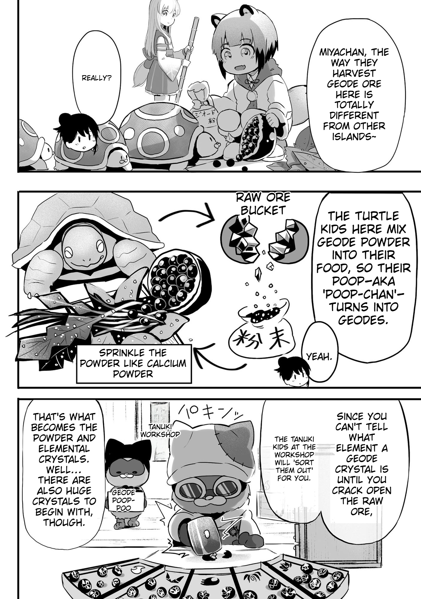 The Carpenter Girl and the Little Shota Raccoon's Slow Life on a Small Island in Another World Chapter 3 Page 11