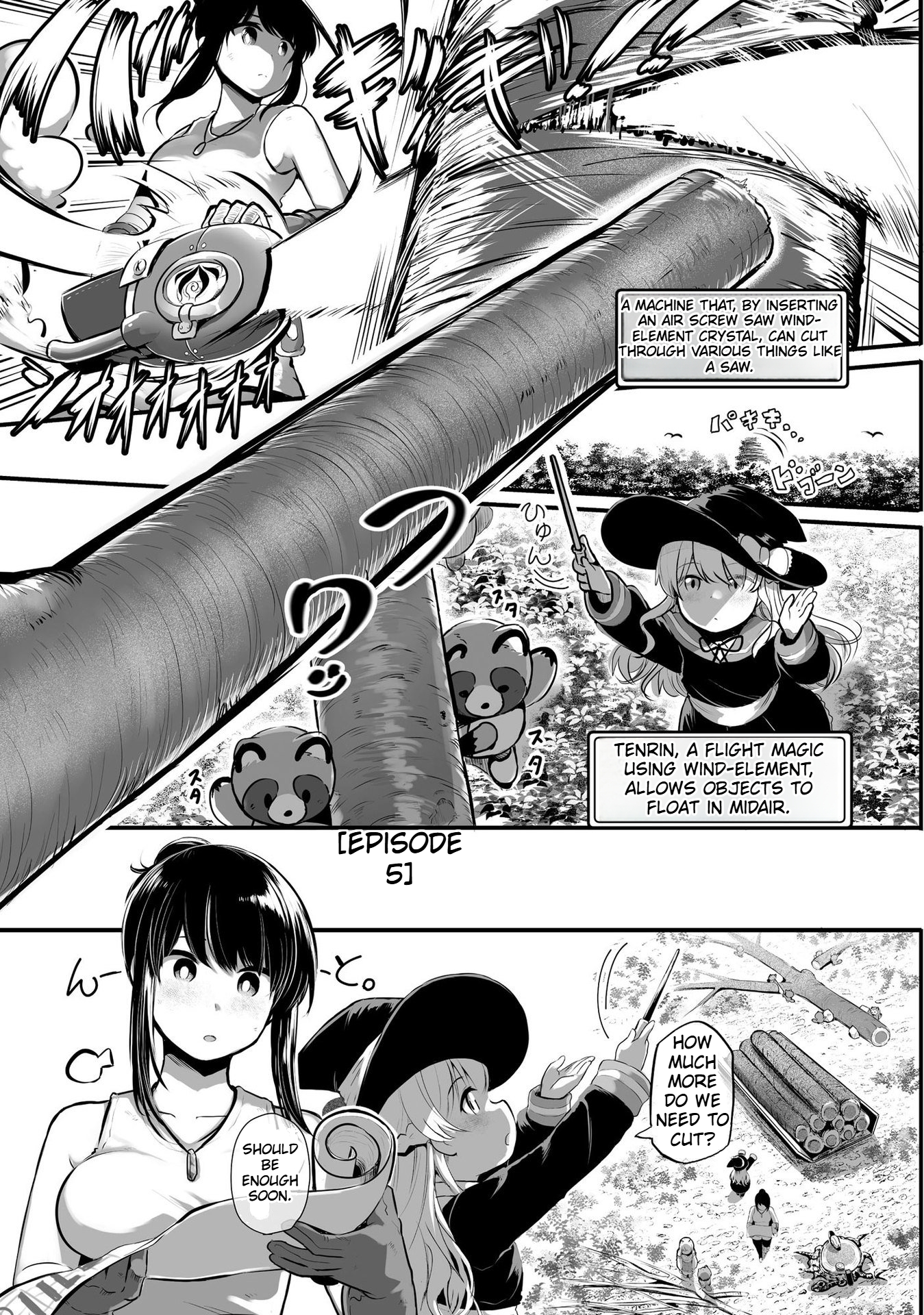 The Carpenter Girl and the Little Shota Raccoon's Slow Life on a Small Island in Another World Chapter 5 Page 2