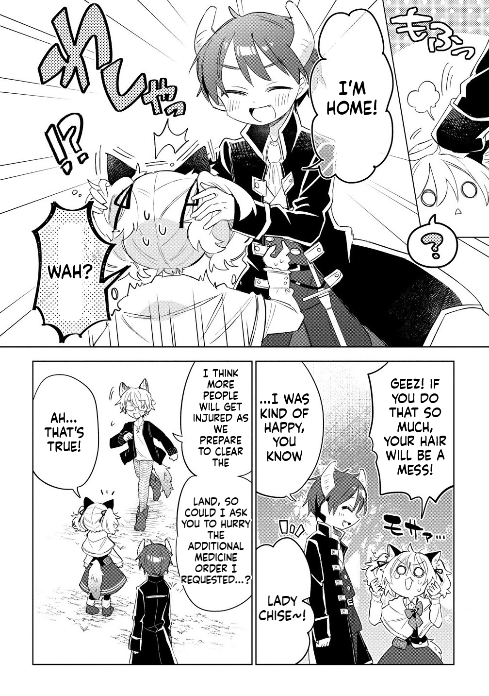 The Cat-Eared Girl Wants to Live a Slow Life in the Forest: I Wanted Something Fluffy, but I didn't Ask for a Saintess or a Prince Chapter 9.1 Page 7