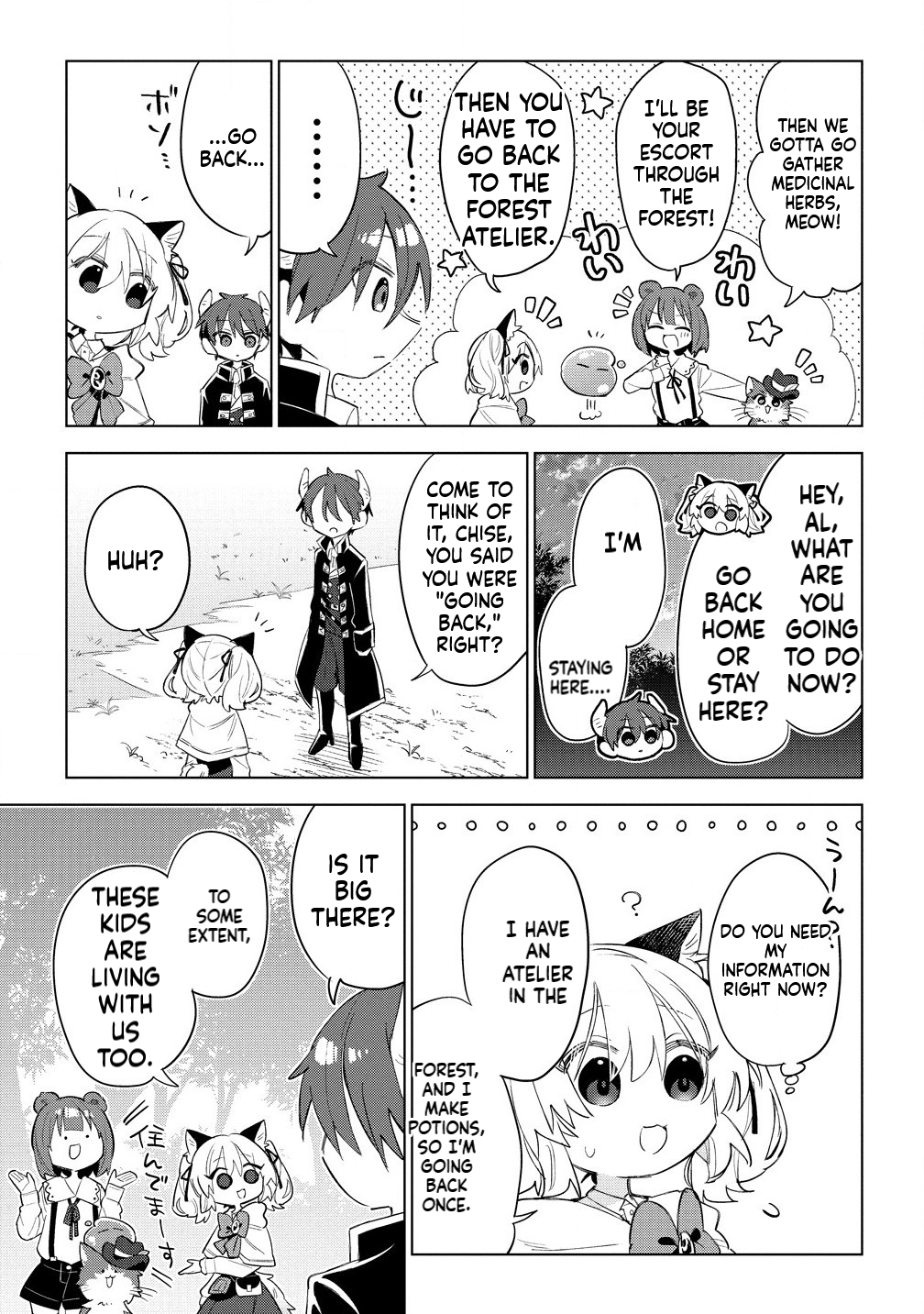 The Cat-Eared Girl Wants to Live a Slow Life in the Forest: I Wanted Something Fluffy, but I didn't Ask for a Saintess or a Prince Chapter 9.1 Page 8