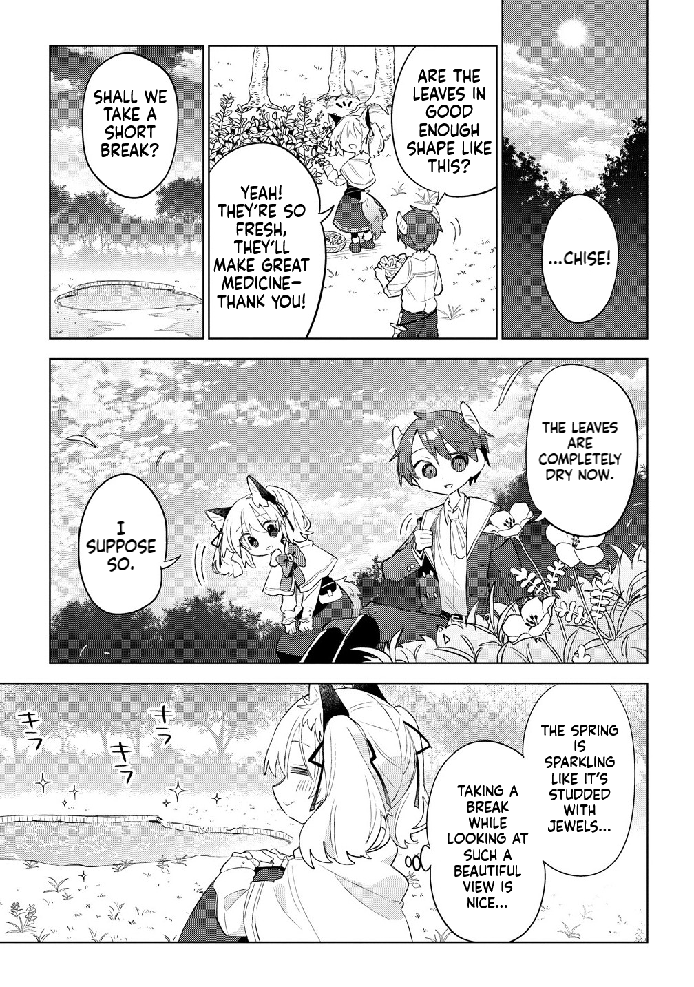 The Cat-Eared Girl Wants to Live a Slow Life in the Forest: I Wanted Something Fluffy, but I didn't Ask for a Saintess or a Prince Chapter 10.2 Page 2