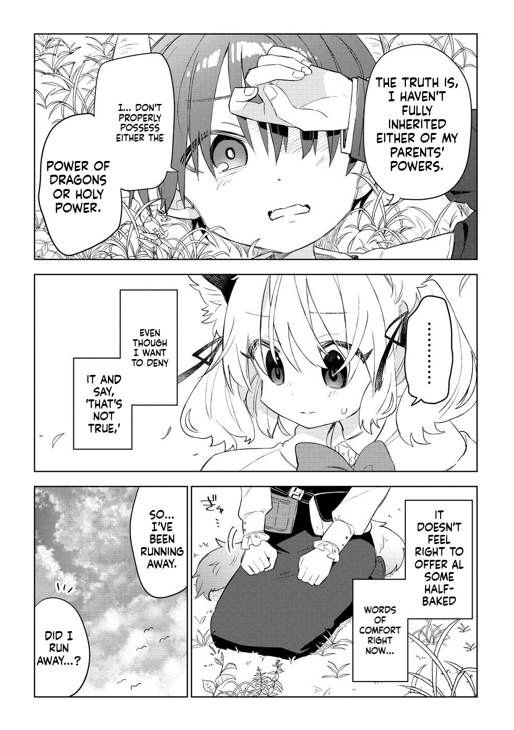 The Cat-Eared Girl Wants to Live a Slow Life in the Forest: I Wanted Something Fluffy, but I didn't Ask for a Saintess or a Prince Chapter 10.2 Page 9